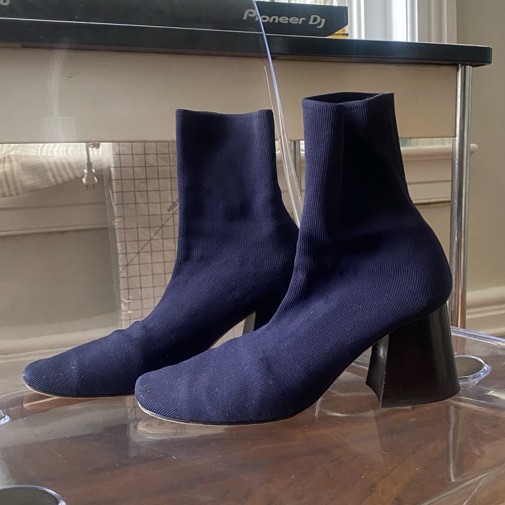 Authentic Cêline Paris Sock Boots